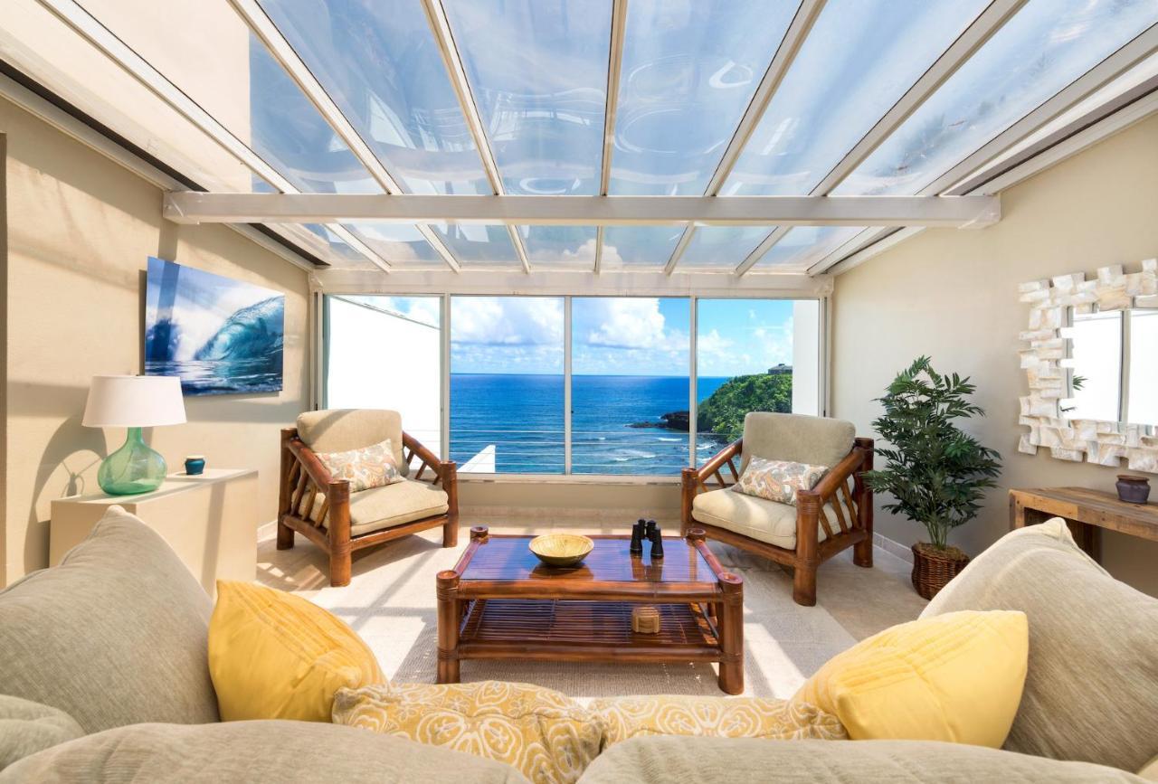Puu Poa Ocean Bluff Condo, Incredible Views, Walk To Beaches, Pool & Tennis Princeville Bagian luar foto